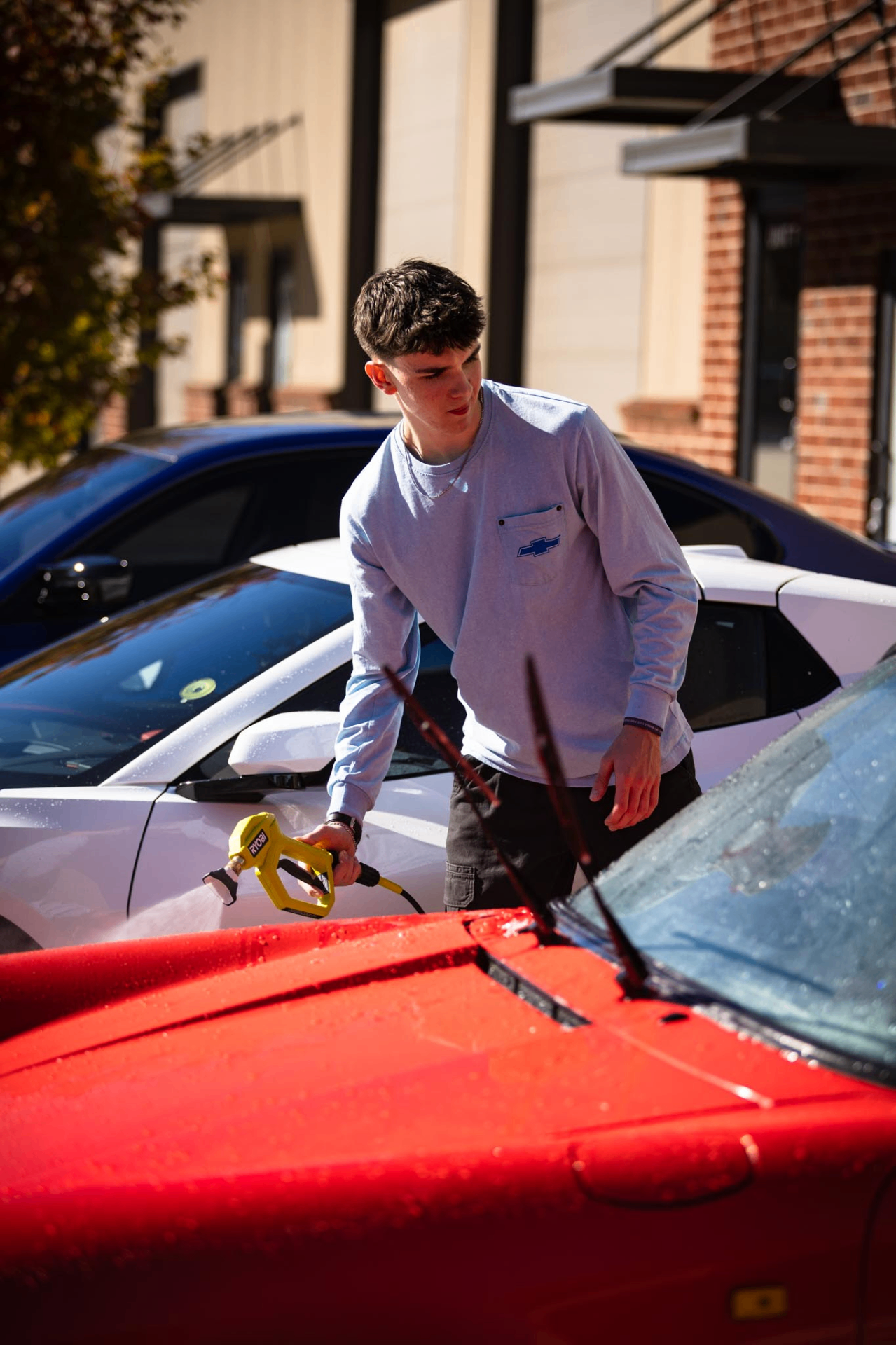 Shepard, founder of VICTRI Detailing